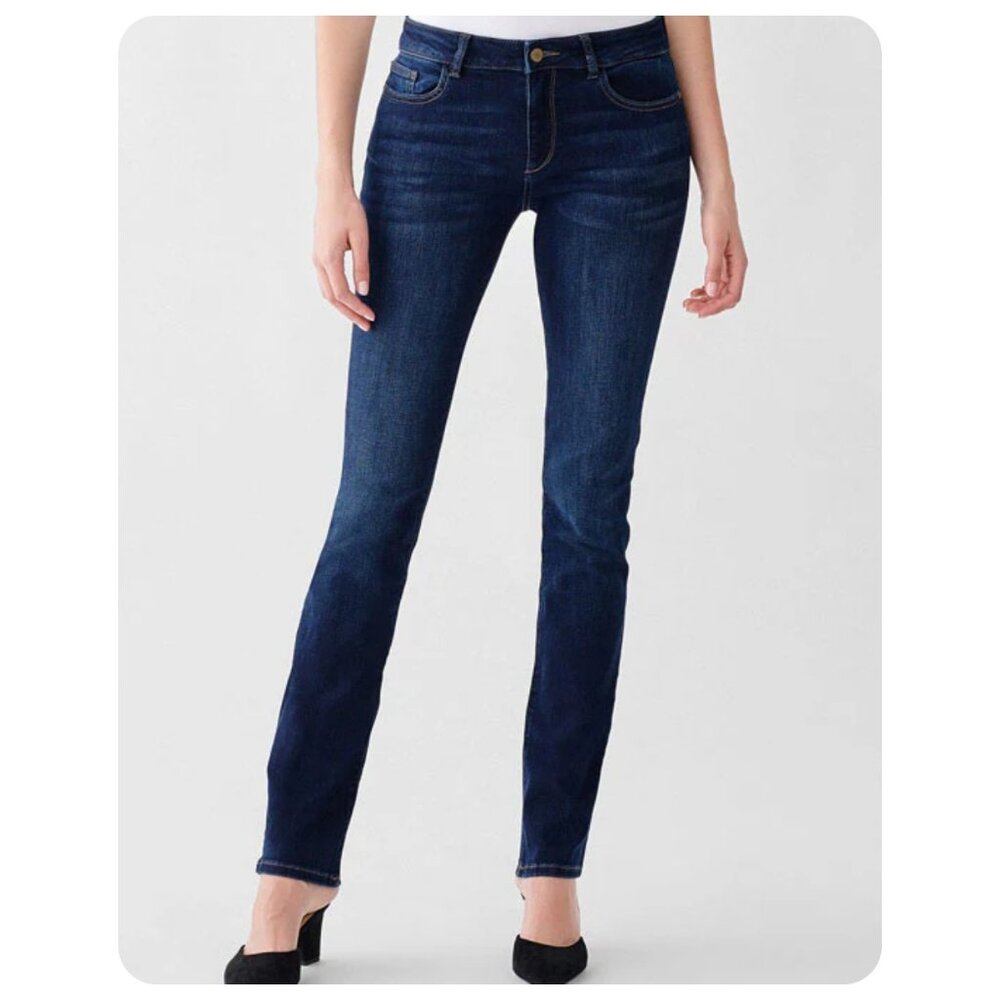 !! DL 1961 Coco Curvy Straight Solo Jeans sz 27